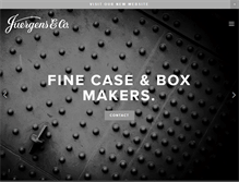 Tablet Screenshot of juergens.com.au